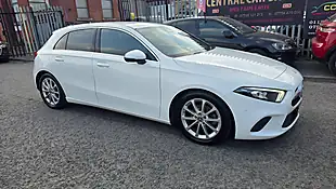 Used 2018 Mercedes-Benz a Class Sport Executive White - Interior and Exterior details 8