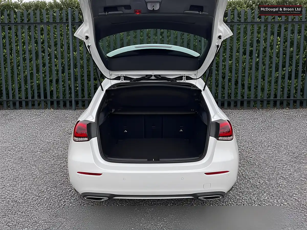 Used 2018 Mercedes-Benz a Class Sport (executive) White - Interior and Exterior details 10