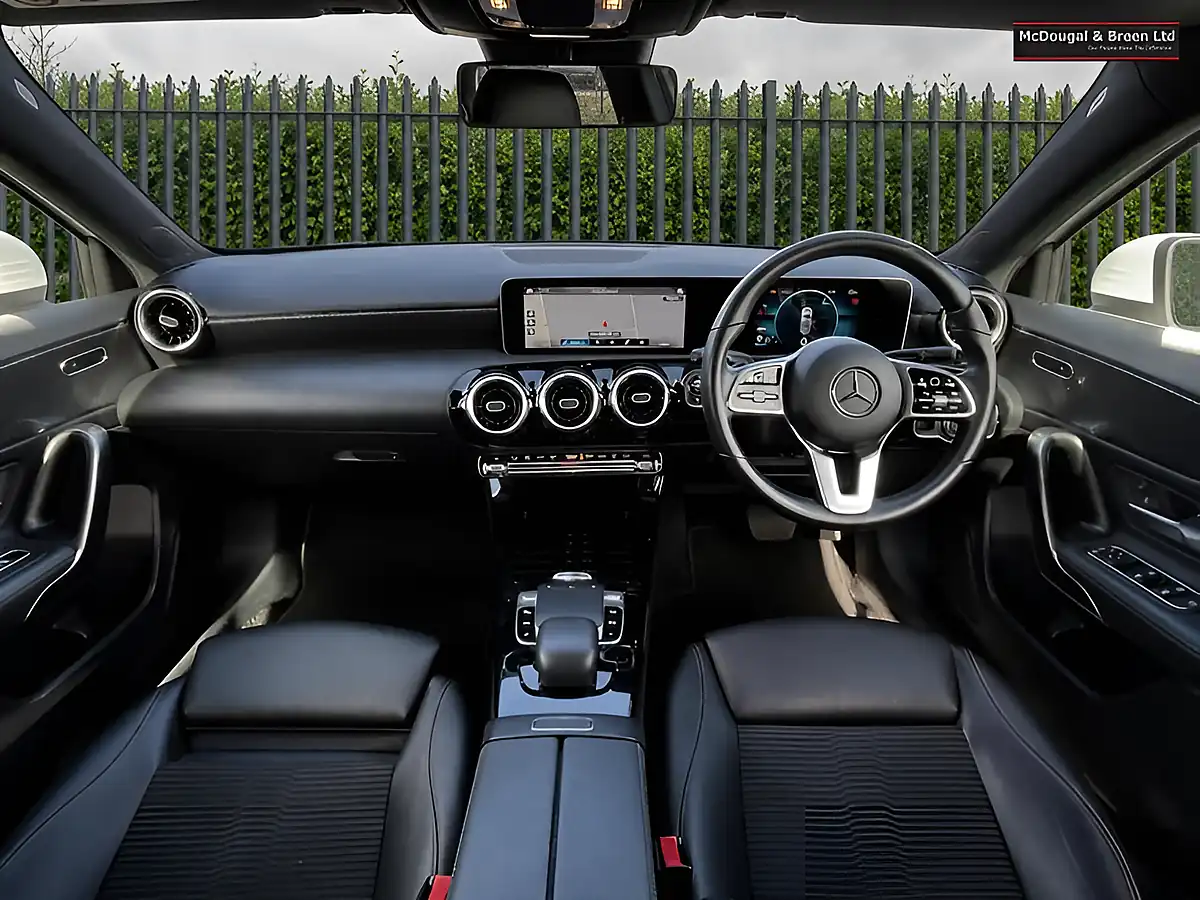 Used 2018 Mercedes-Benz a Class Sport (executive) White - Interior and Exterior details 11