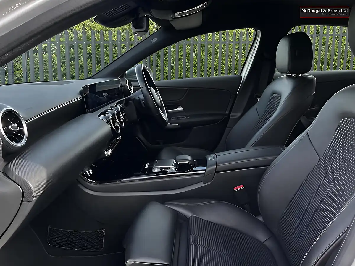 Used 2018 Mercedes-Benz a Class Sport (executive) White - Interior and Exterior details 13