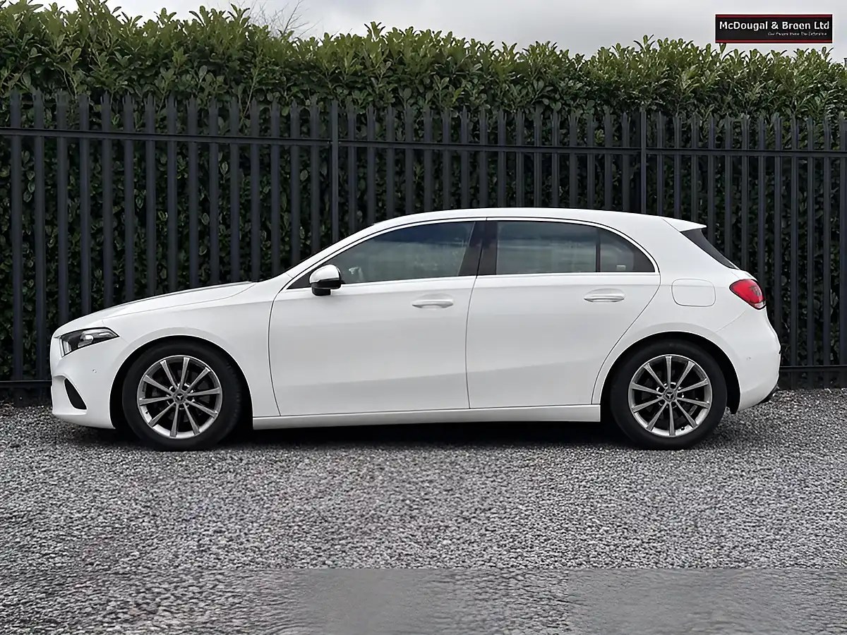 Used 2018 Mercedes-Benz a Class Sport (executive) White - Interior and Exterior details 2