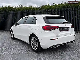 Used 2018 Mercedes-Benz a Class Sport (executive) White - Interior and Exterior details 3