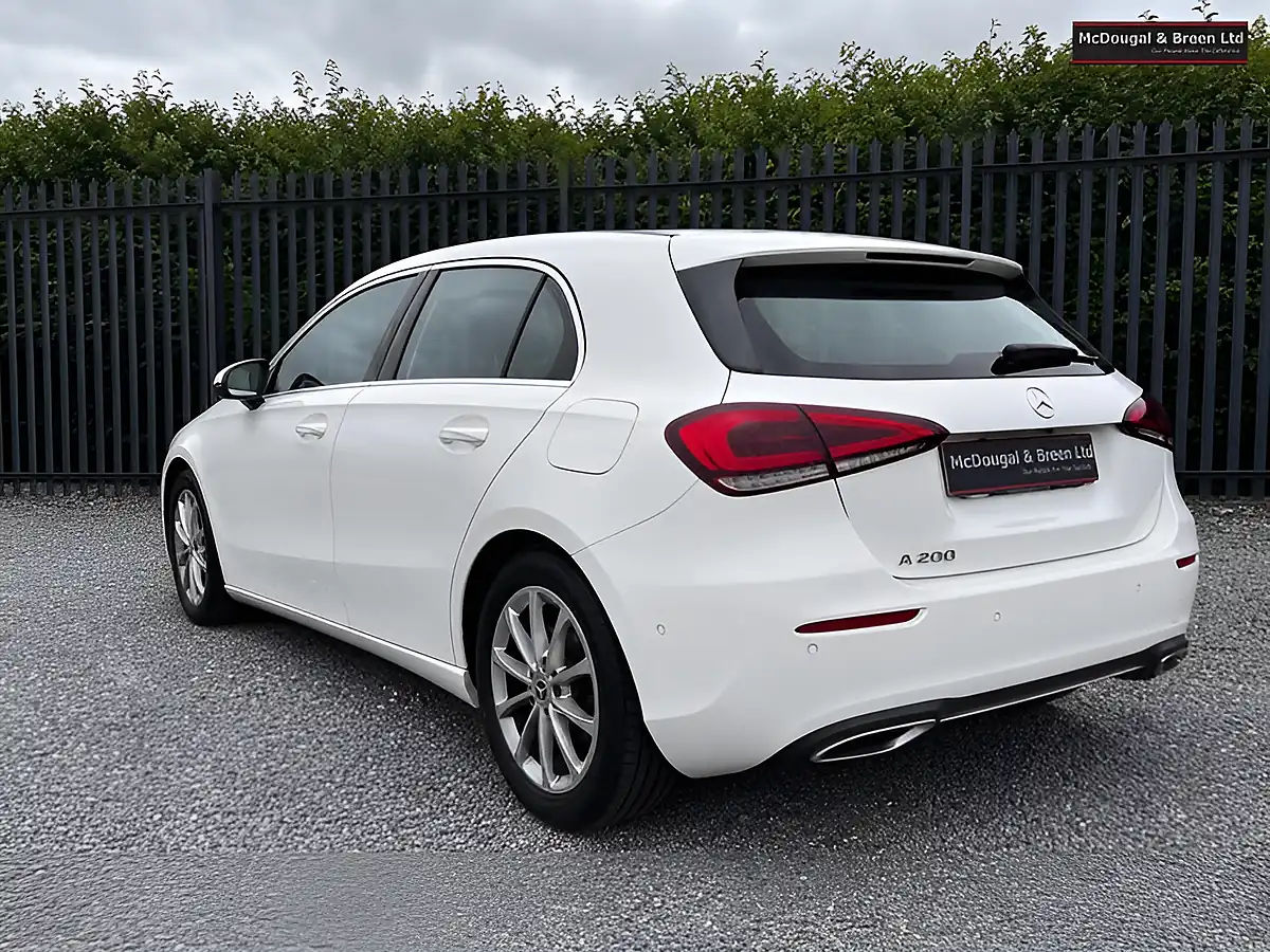 Used 2018 Mercedes-Benz a Class Sport (executive) White - Interior and Exterior details 3