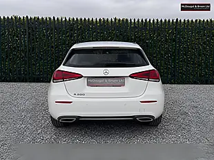 Used 2018 Mercedes-Benz a Class Sport (executive) White - Interior and Exterior details 4