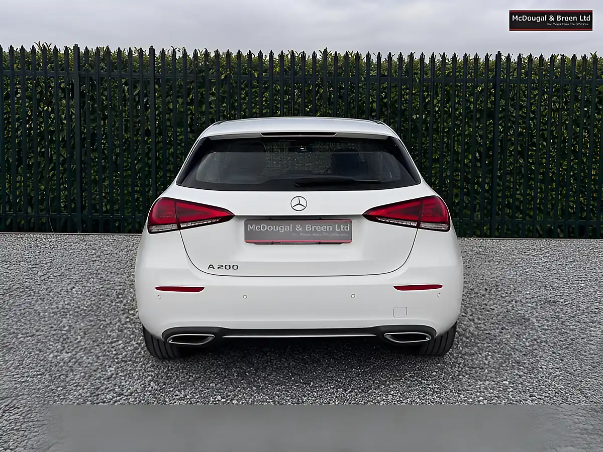 Used 2018 Mercedes-Benz a Class Sport (executive) White - Interior and Exterior details 4