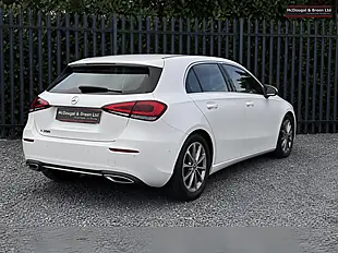Used 2018 Mercedes-Benz a Class Sport (executive) White - Interior and Exterior details 5