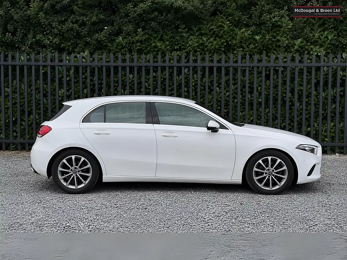 Used 2018 Mercedes-Benz a Class Sport (executive) White - Interior and Exterior details 6