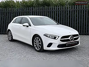 Used 2018 Mercedes-Benz a Class Sport (executive) White - Interior and Exterior details 7