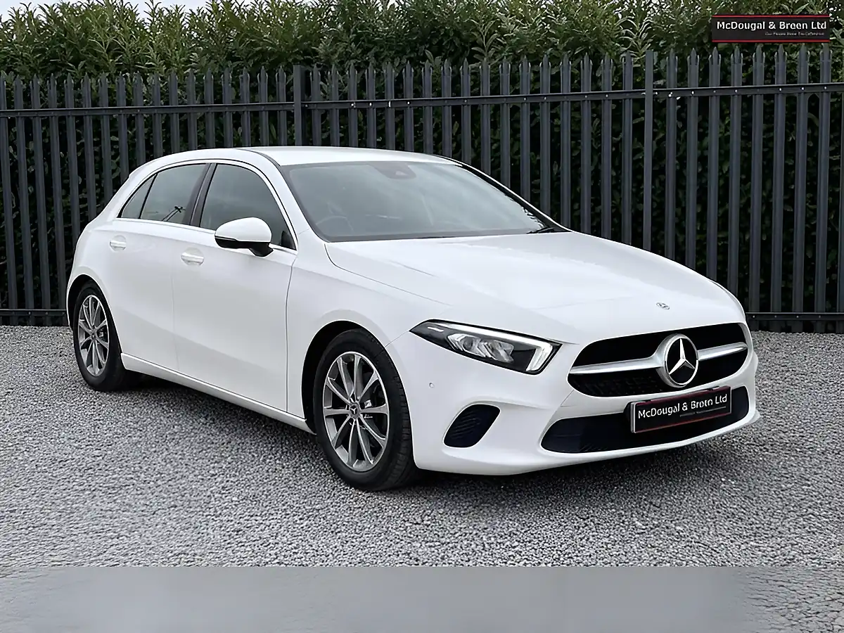 Used 2018 Mercedes-Benz a Class Sport (executive) White - Interior and Exterior details 7