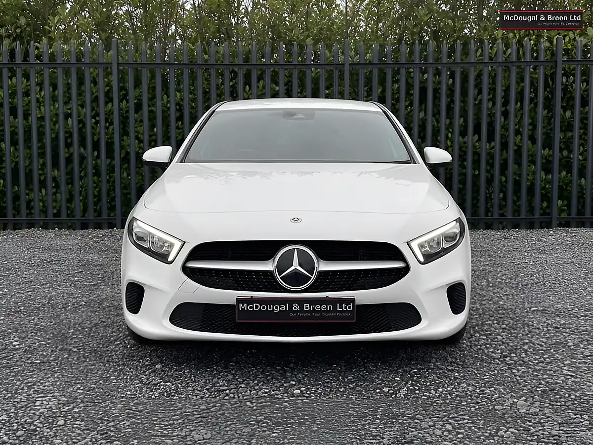 Used 2018 Mercedes-Benz a Class Sport (executive) White - Interior and Exterior details 8