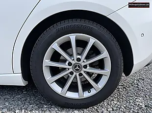 Used 2018 Mercedes-Benz a Class Sport (executive) White - Interior and Exterior details 9