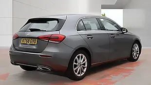 Used 2018 Mercedes-Benz a Class Sport Grey - Interior and Exterior details 2