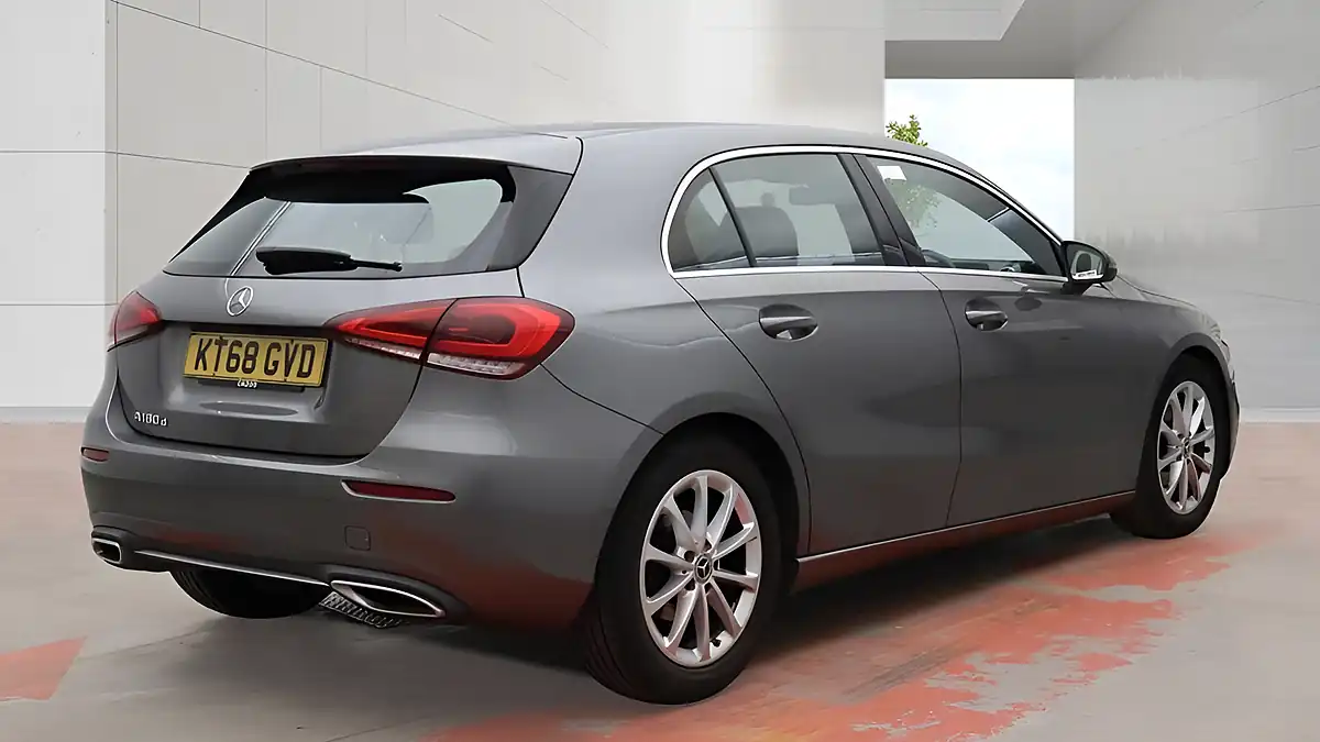 Used 2018 Mercedes-Benz a Class Sport Grey - Interior and Exterior details 2