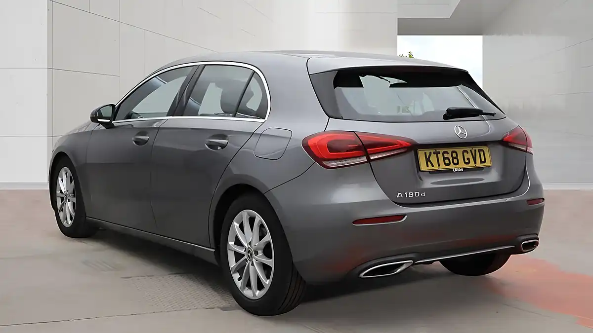 Used 2018 Mercedes-Benz a Class Sport Grey - Interior and Exterior details 3
