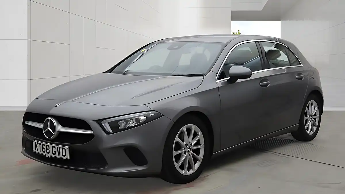 Used 2018 Mercedes-Benz a Class Sport Grey - Interior and Exterior details 4