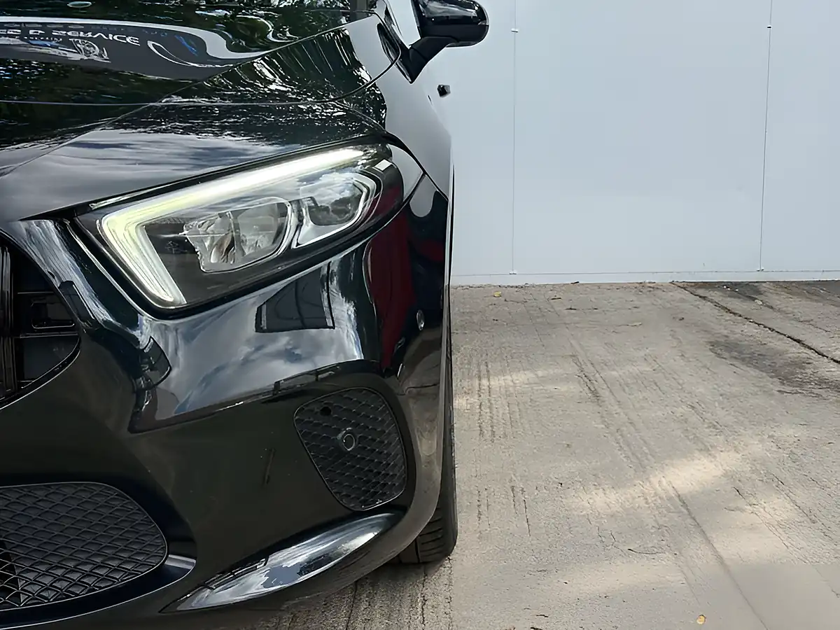 Used 2018 Mercedes-Benz a Class Sport Premium Cosmos Black - Interior and Exterior details 12