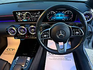 Used 2018 Mercedes-Benz a Class Sport (premium) Silver - Interior and Exterior details 14