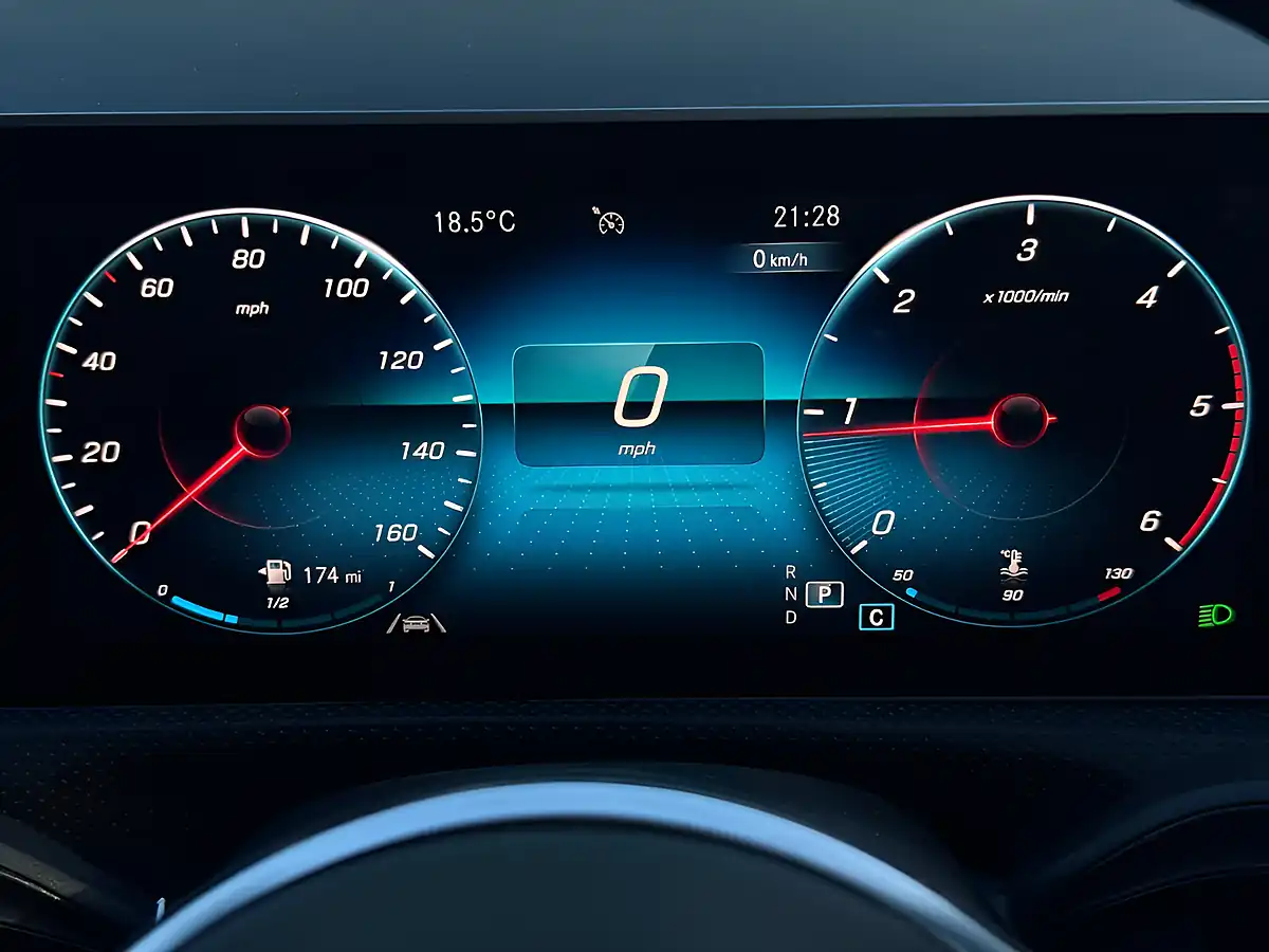 Used 2018 Mercedes-Benz a Class Sport (premium) Silver - Interior and Exterior details 19