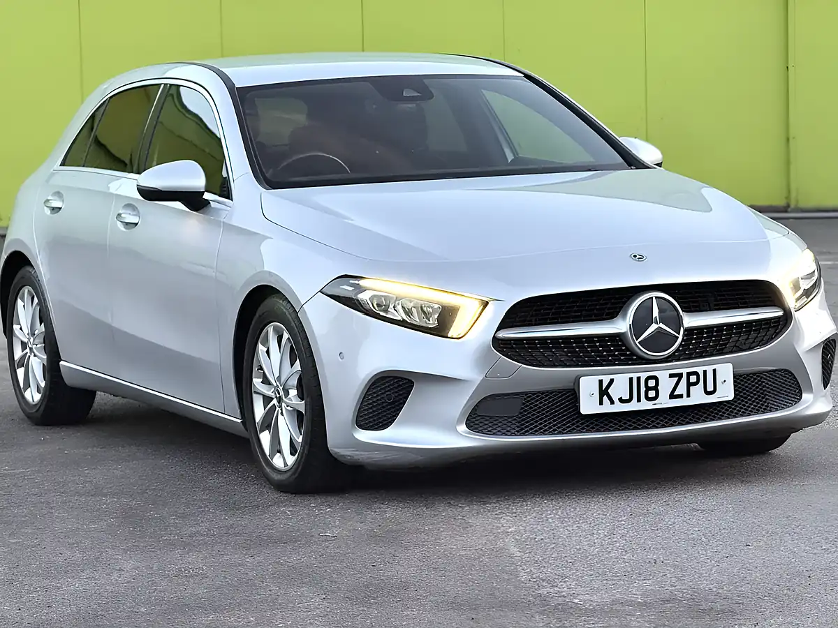 Used 2018 Mercedes-Benz a Class Sport (premium) Silver - Interior and Exterior details 2