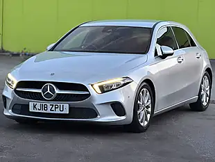 Used 2018 Mercedes-Benz a Class Sport (premium) Silver - Interior and Exterior details 3