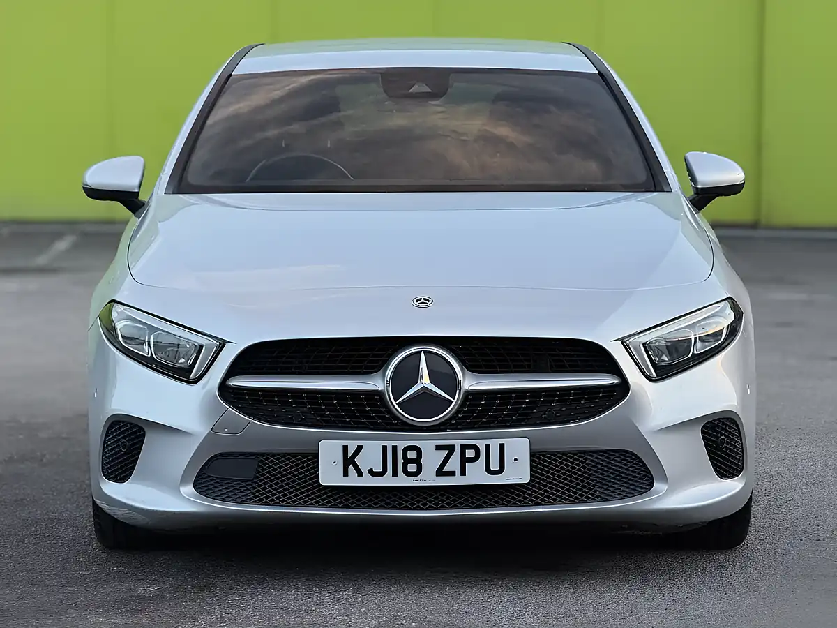 Used 2018 Mercedes-Benz a Class Sport (premium) Silver - Interior and Exterior details 4