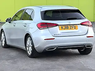 Used 2018 Mercedes-Benz a Class Sport (premium) Silver - Interior and Exterior details 6