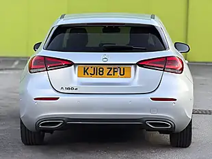 Used 2018 Mercedes-Benz a Class Sport (premium) Silver - Interior and Exterior details 7