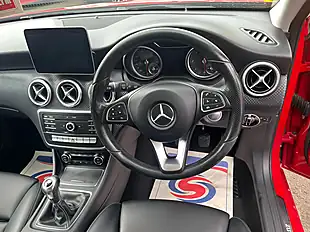 Used 2018 Mercedes-Benz a Class Sport Red - Interior and Exterior details 16