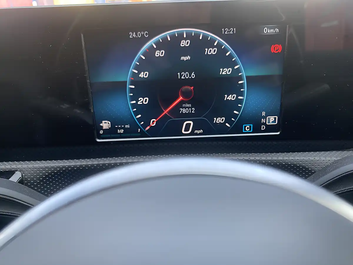 Used 2018 Mercedes-Benz a Class Sport Red - Interior and Exterior details 10