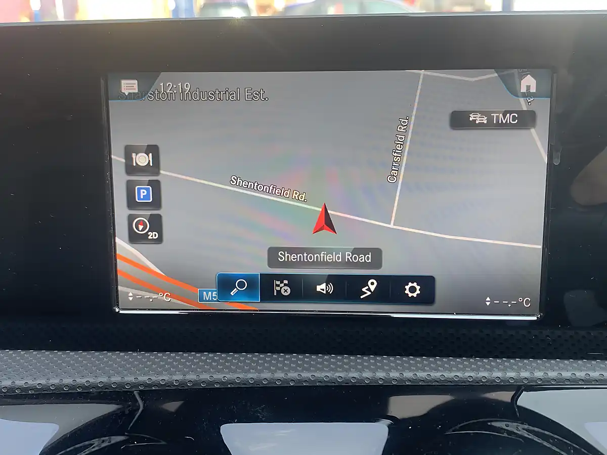 Used 2018 Mercedes-Benz a Class Sport Red - Interior and Exterior details 11