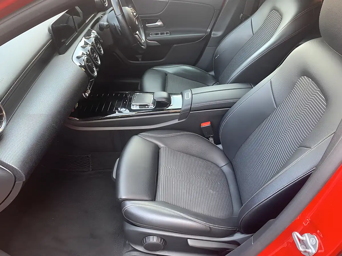 Used 2018 Mercedes-Benz a Class Sport Red - Interior and Exterior details 16