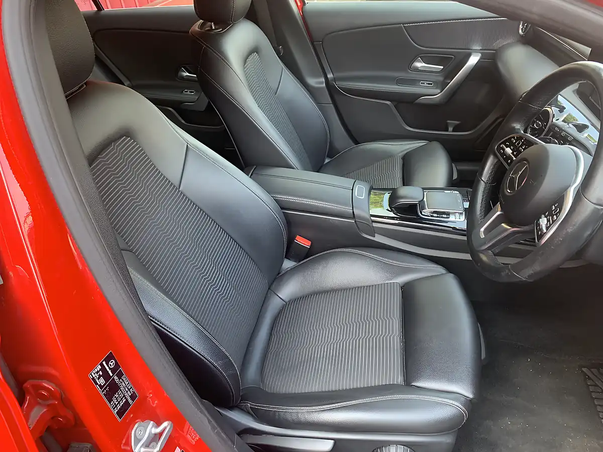 Used 2018 Mercedes-Benz a Class Sport Red - Interior and Exterior details 3