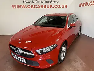 Used 2018 Mercedes-Benz a Class Sport Red - Interior and Exterior details 4