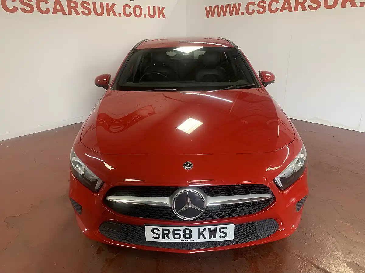 Used 2018 Mercedes-Benz a Class Sport Red - Interior and Exterior details 7
