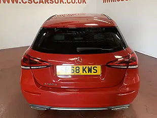 Used 2018 Mercedes-Benz a Class Sport Red - Interior and Exterior details 8