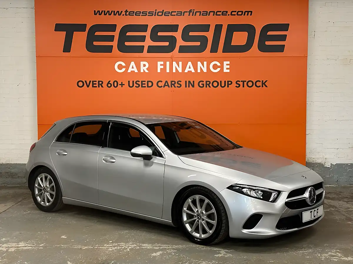 Used 2018 Mercedes-Benz a-Class Sport Silver - Front View