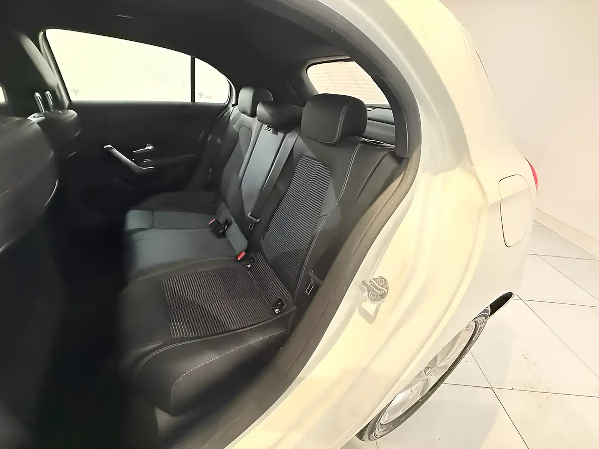 Used 2018 Mercedes-Benz a Class Sport White - Interior and Exterior details 12