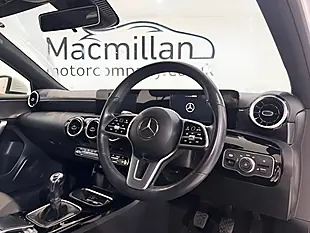 Used 2018 Mercedes-Benz a Class Sport White - Interior and Exterior details 14