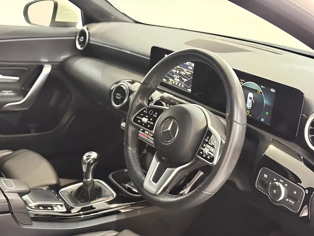 Used 2018 Mercedes-Benz a Class Sport White - Interior and Exterior details 15