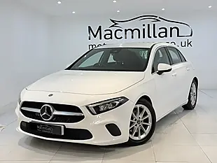 Used 2018 Mercedes-Benz a Class Sport White - Interior and Exterior details 5