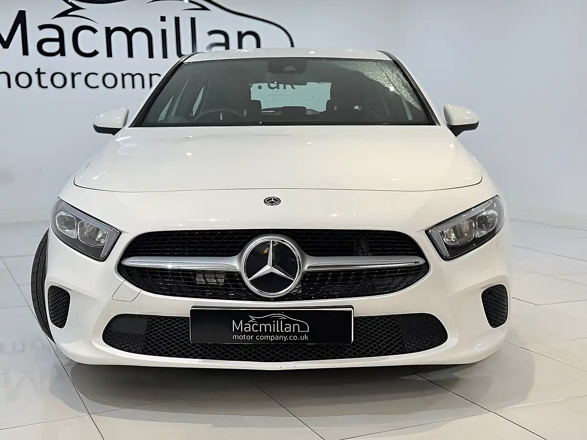 Used 2018 Mercedes-Benz a Class Sport White - Interior and Exterior details 6