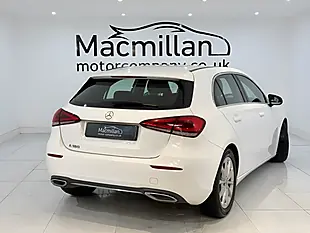 Used 2018 Mercedes-Benz a Class Sport White - Interior and Exterior details 7
