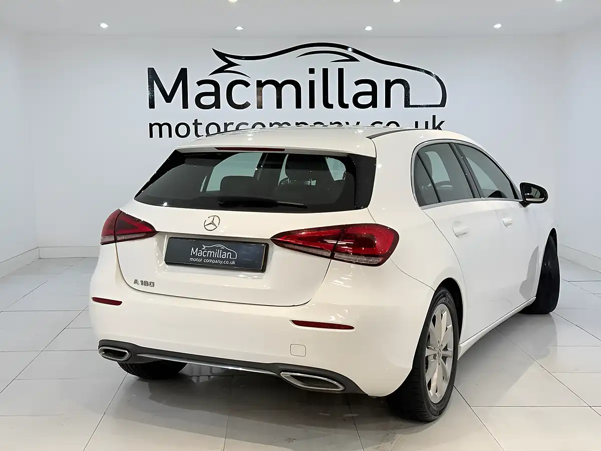 Used 2018 Mercedes-Benz a Class Sport White - Interior and Exterior details 7