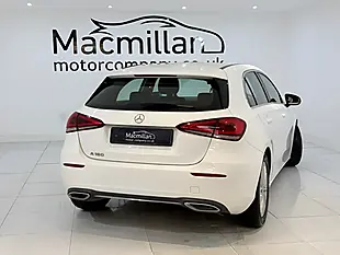Used 2018 Mercedes-Benz a Class Sport White - Interior and Exterior details 9