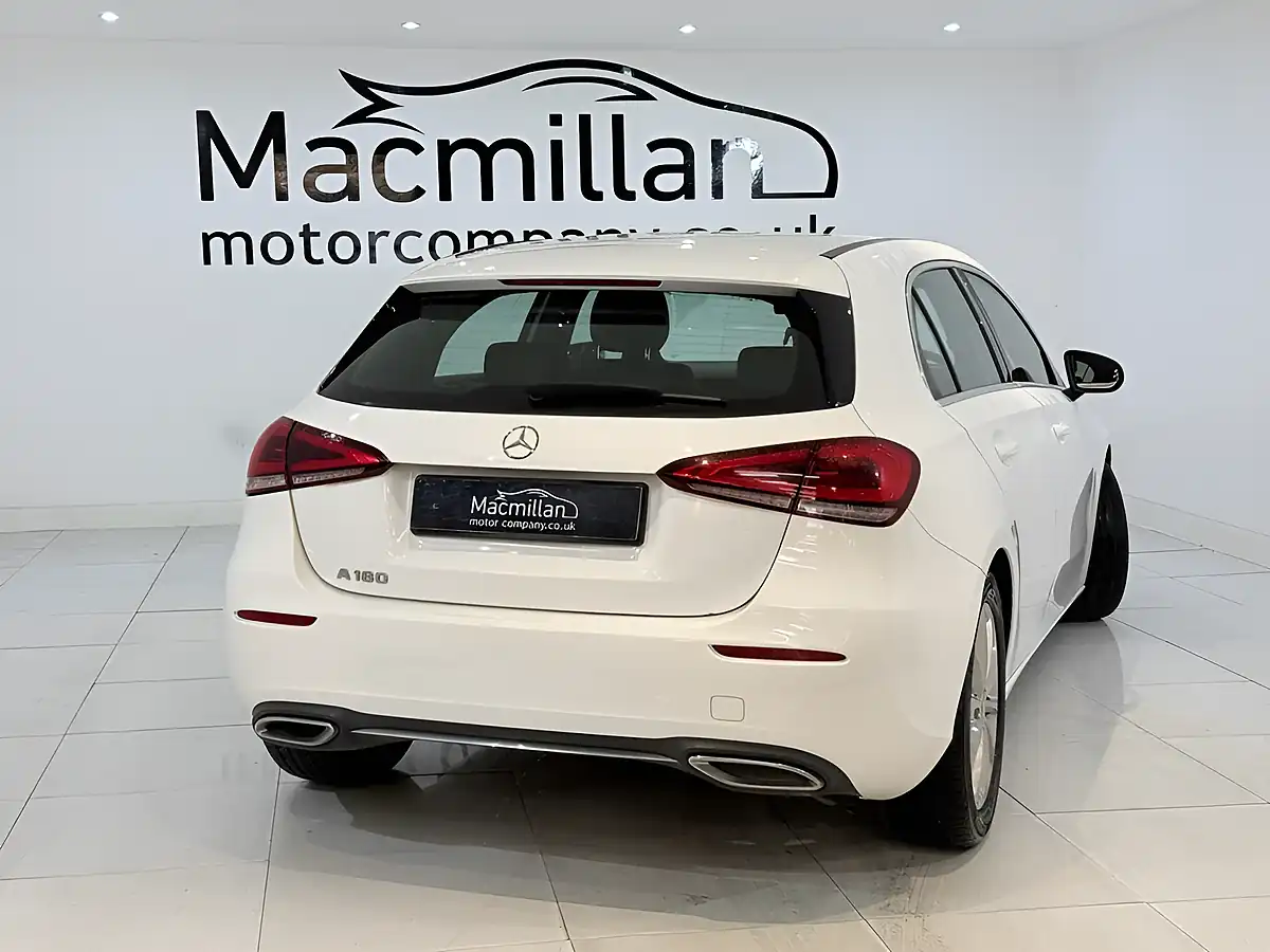 Used 2018 Mercedes-Benz a Class Sport White - Interior and Exterior details 9