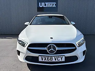 Used 2018 Mercedes-Benz a Class Sport White - Interior and Exterior details 2