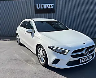 Used 2018 Mercedes-Benz a Class Sport White - Interior and Exterior details 4