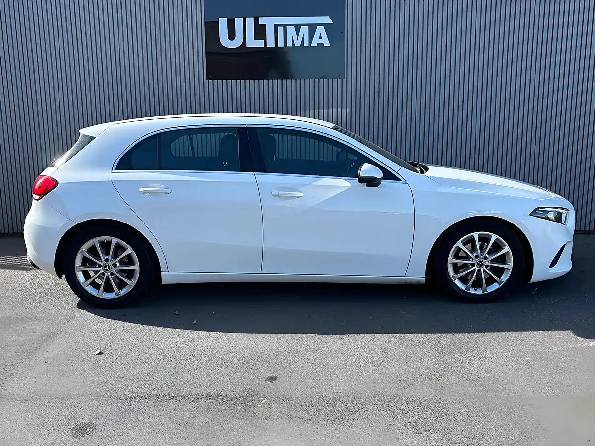 Used 2018 Mercedes-Benz a Class Sport White - Interior and Exterior details 5
