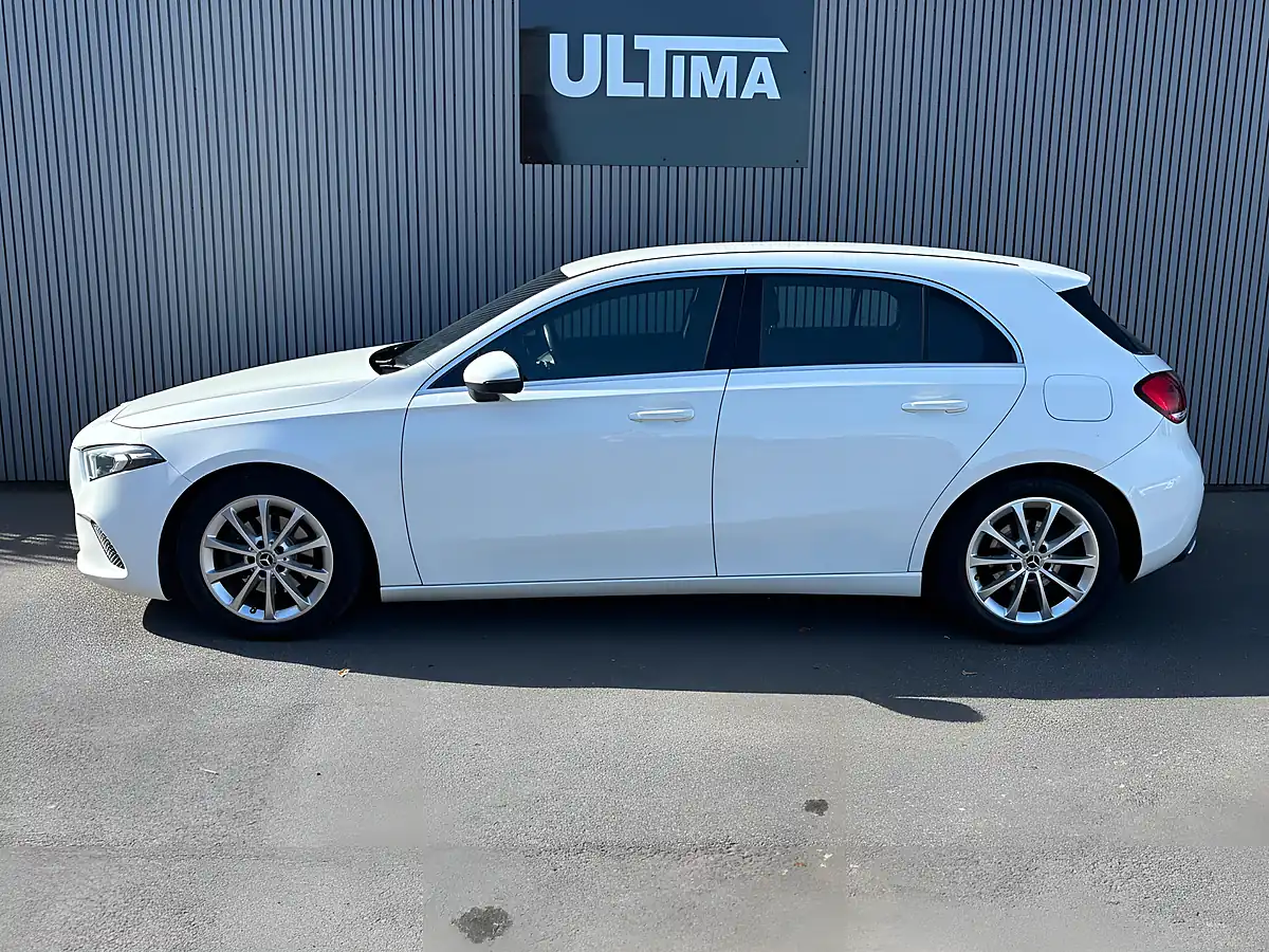 Used 2018 Mercedes-Benz a Class Sport White - Interior and Exterior details 6