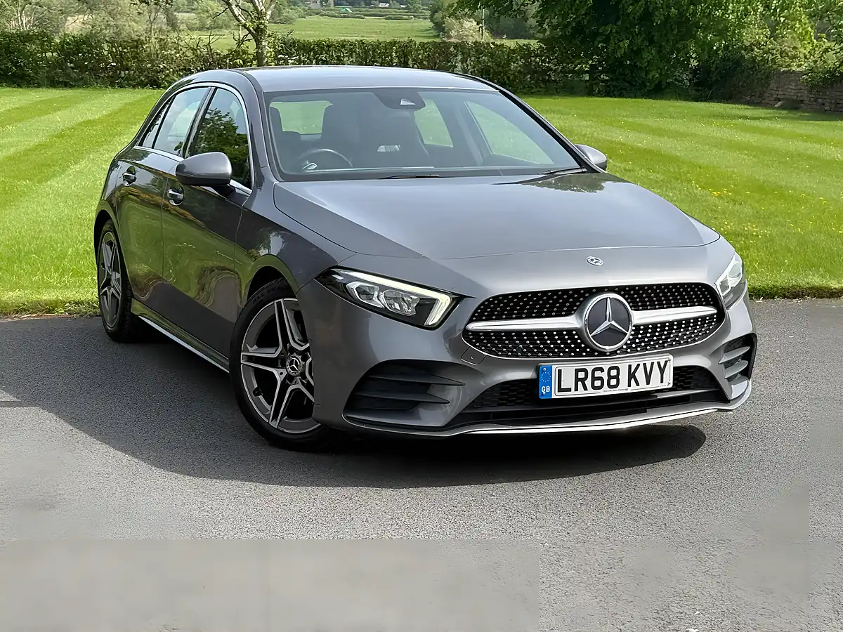 Used 2018 Mercedes-Benz A200 AMG Line Grey - Front View